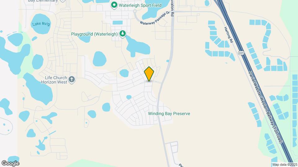 15518 Water Spring Blvd Map and Location Details