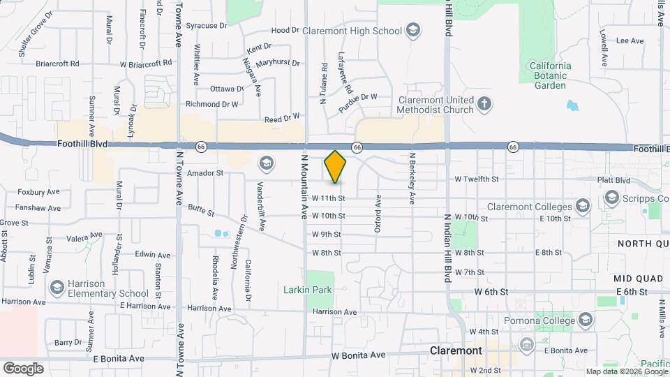 1121 N Cambridge Ave Map and Location Details