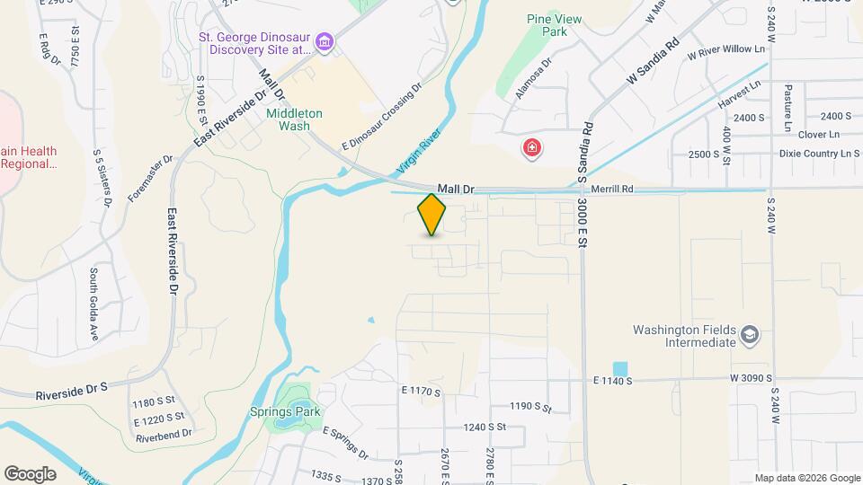 2643 E Gray Birch Dr Map and Location Details