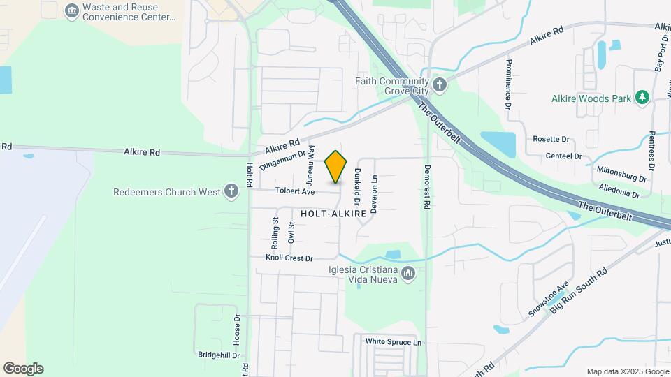 4404 Tolbert Ave Map and Location Details