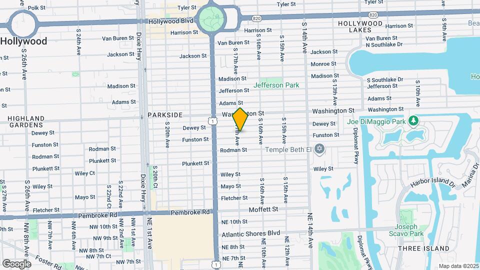 1015 S 17th Ave Map and Location Details