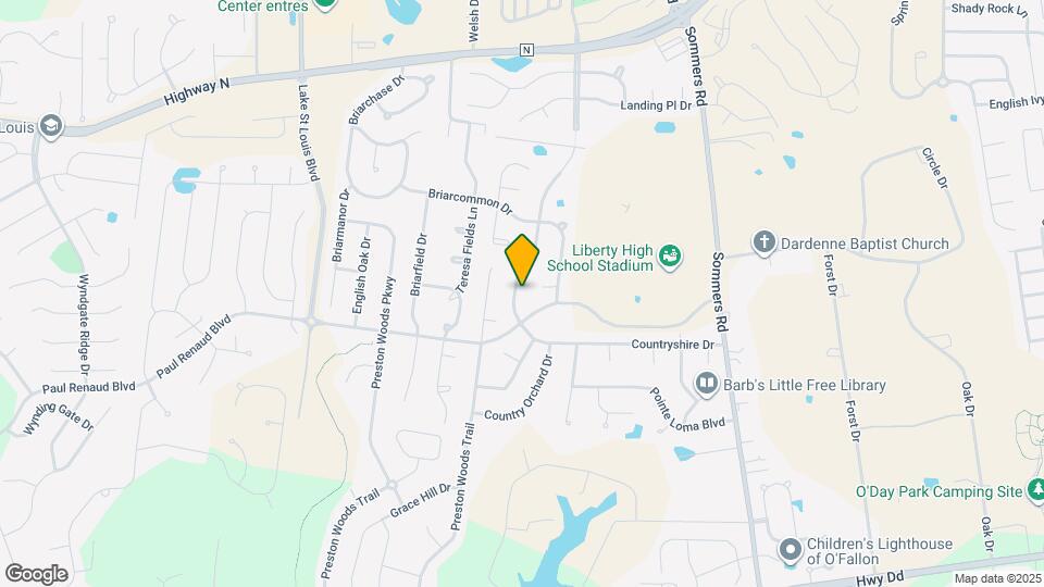 213 Countryshire Dr Map and Location Details