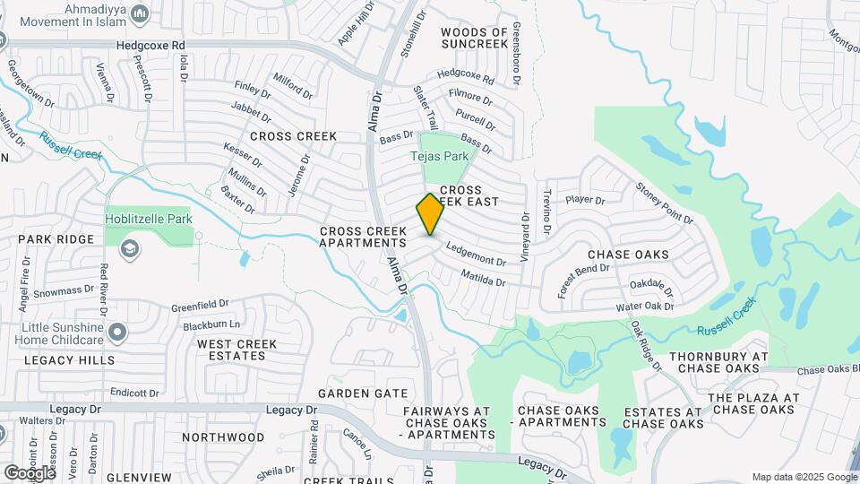 1004 Ledgemont Dr Map and Location Details