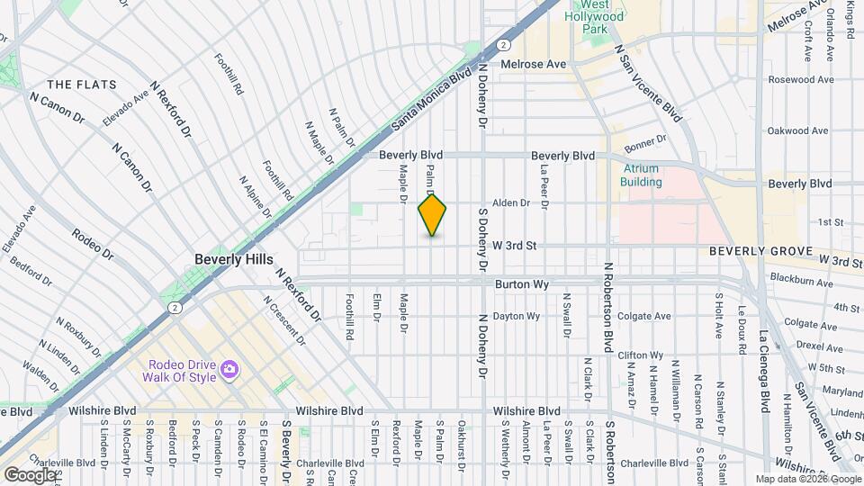 330 N Palm Dr, Unit 330 Map and Location Details