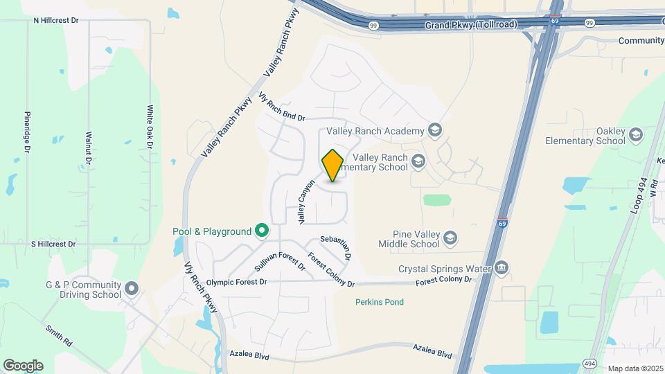 21527 Cotton Valley Ln Map and Location Details