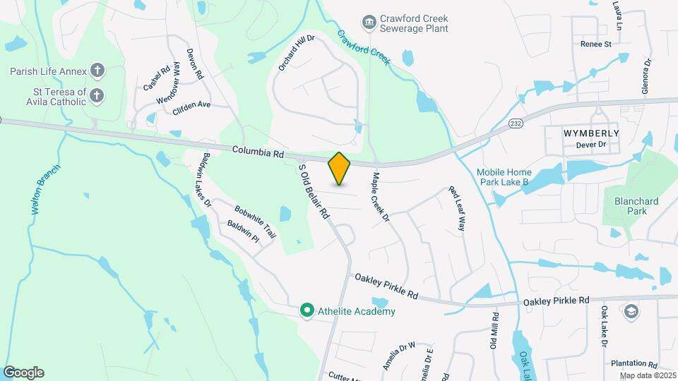 4667 Brookwood Ln Map and Location Details