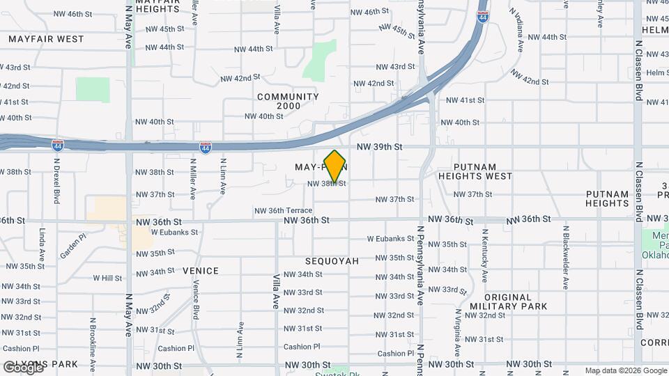 2316 NW 38th St Map and Location Details