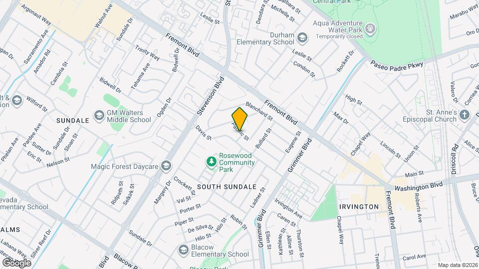 40281 Pacific St Map and Location Details