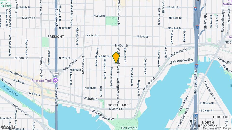 3801 Wallingford Ave N Mapa y Detalles de la Ubicación