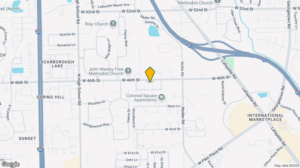 4532 Golden Meadow Ct Map and Location Details