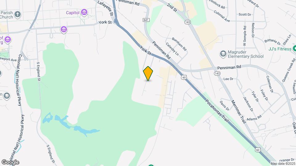 505 Pocahontas St Map and Location Details