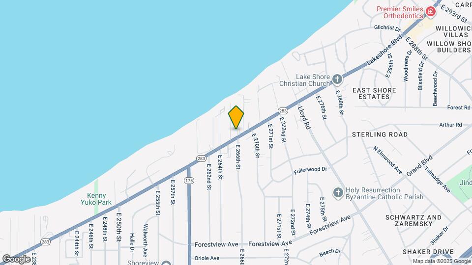 26601 Lakeshore Blvd Map and Location Details