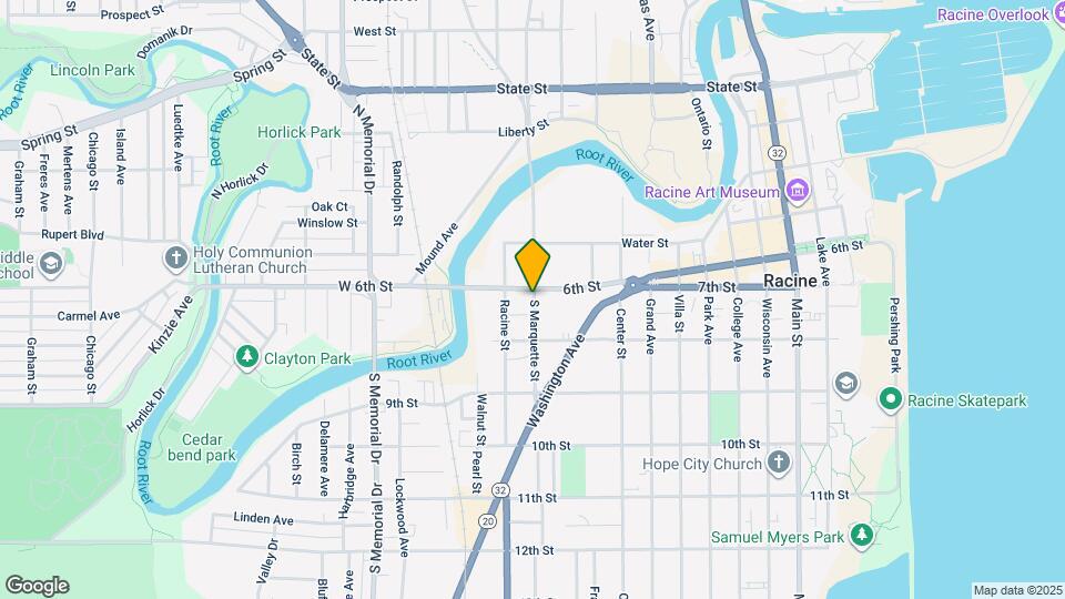 720 S Marquette St, Unit 407 Map and Location Details