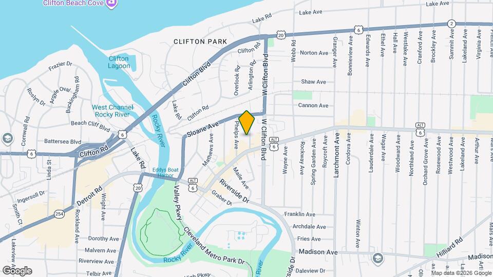 1374 Kenilworth Ave Map and Location Details