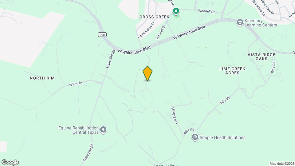 3300 Scenic Valley Dr Map and Location Details