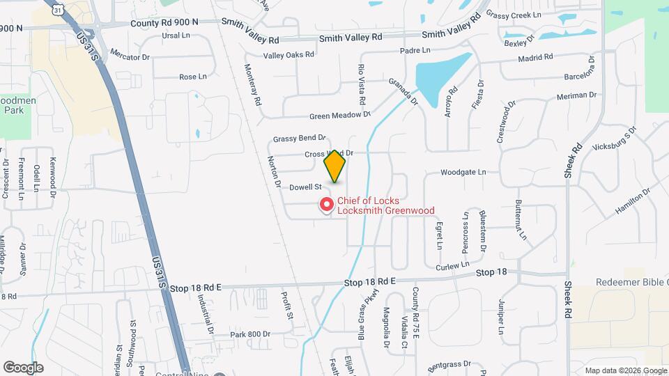 1441 Dowell St Map and Location Details