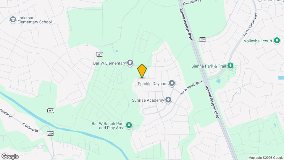 2204 Lead Plum Path Map and Location Details