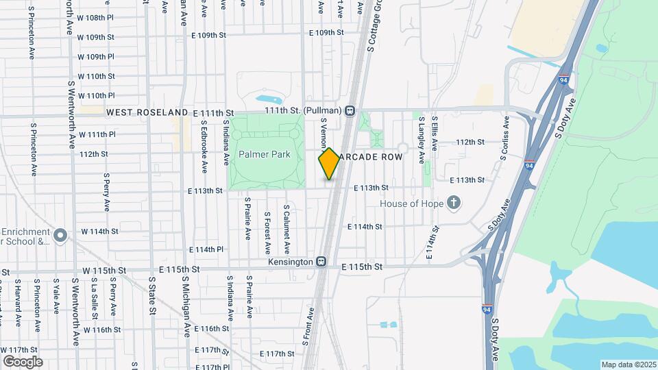 11257 S Vernon Ave Map and Location Details