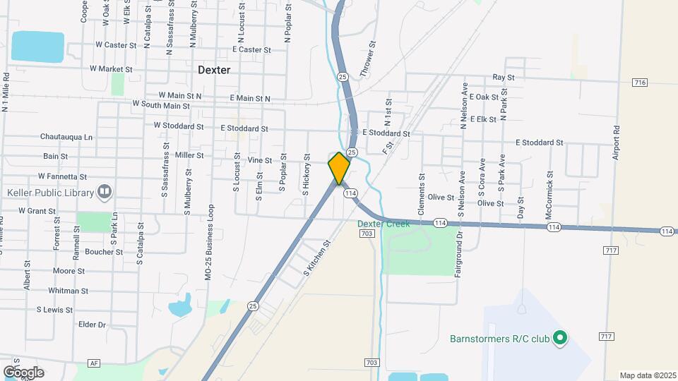 340 S Kitchen St Mapa y Detalles de la Ubicación