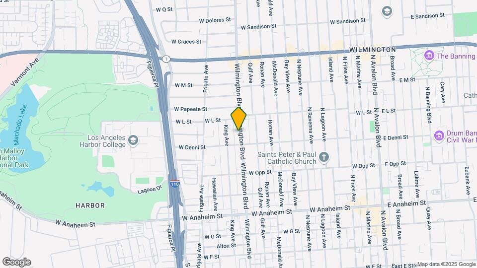 1127 Wilmington Blvd Map and Location Details