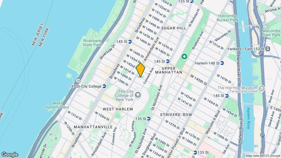 460 W 141st St Map and Location Details