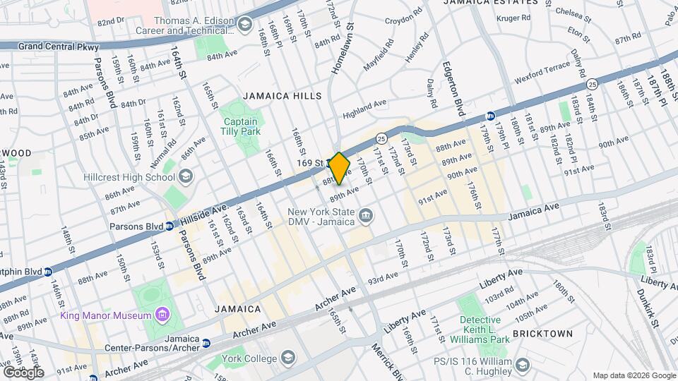 168-29 89th Ave Mapa y Detalles de la Ubicación