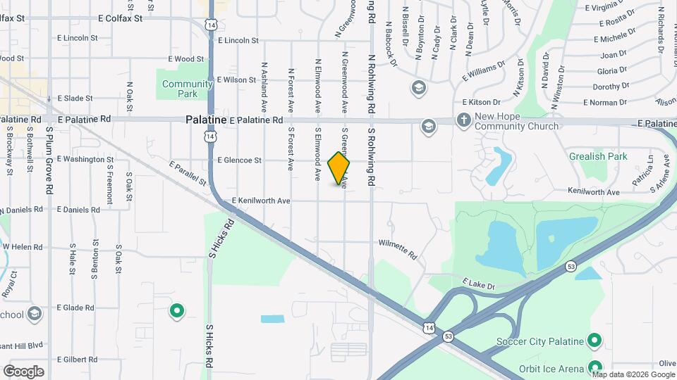 144 S Greenwood Ave Map and Location Details