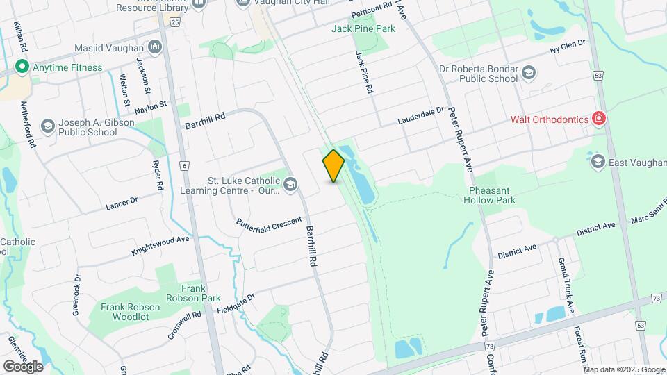 92 Ridgefield Crescent Map and Location Details