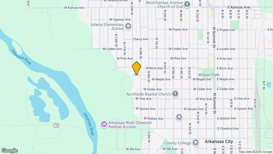 707 N 9th St Mapa y Detalles de la Ubicación