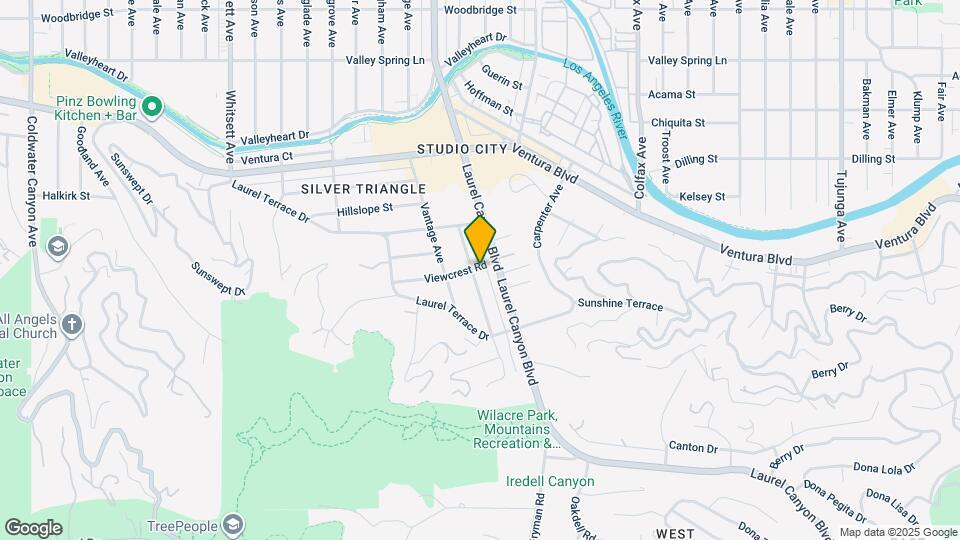 12030 Viewcrest Rd Map and Location Details