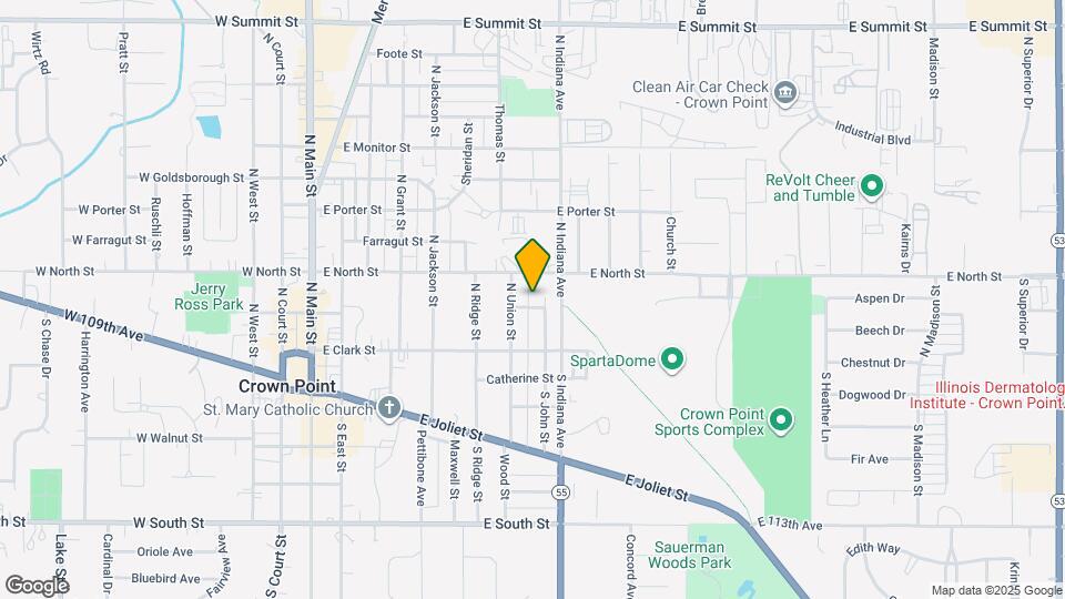 718 Turner St Map and Location Details