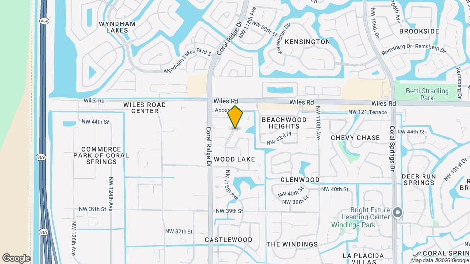 4331 NW 115th Ave Map and Location Details