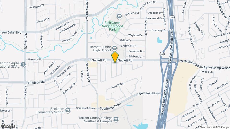 6004 Harwood Crossing Dr Mapa y Detalles de la Ubicación
