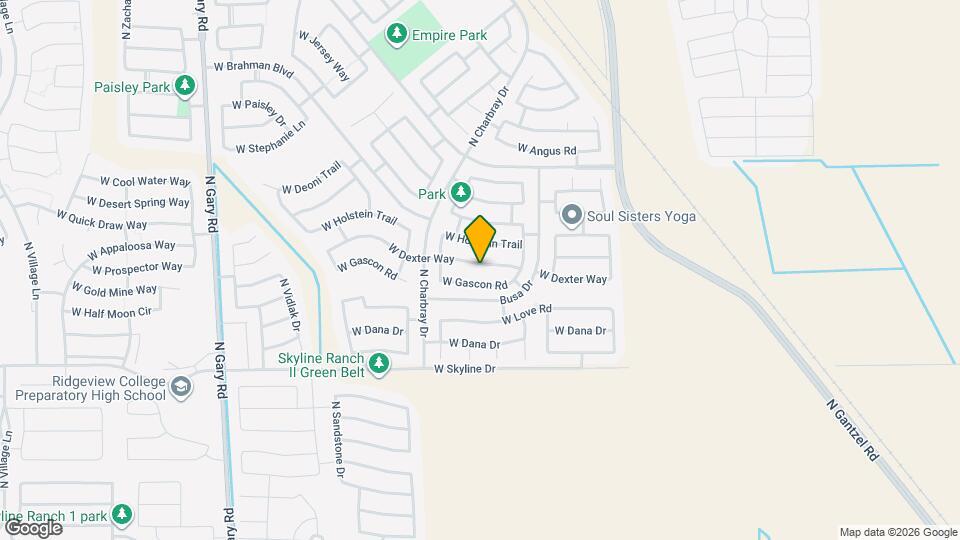 417 W Dexter Way Map and Location Details