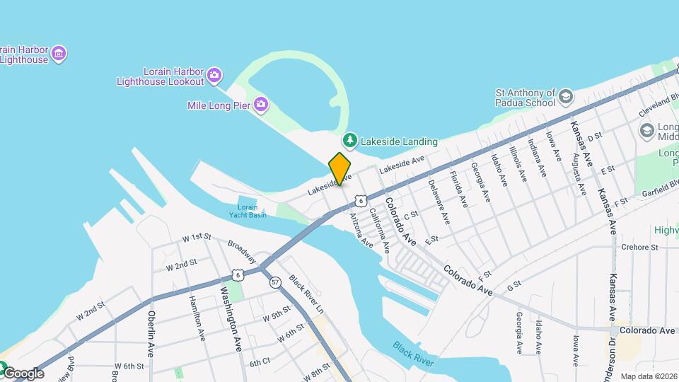 108 Arizona Ave Map and Location Details