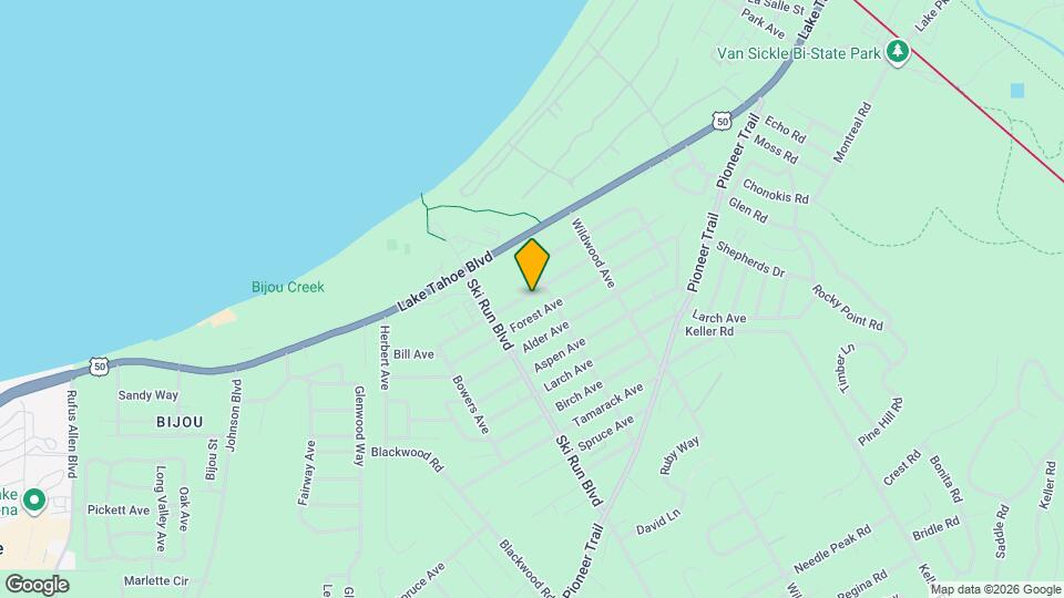 3688 Paradise Ave Map and Location Details