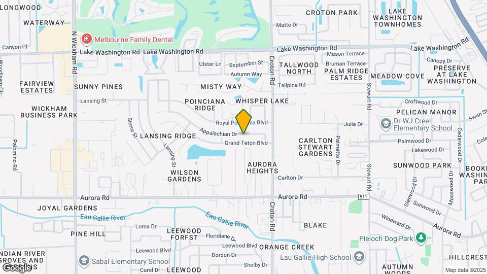 2201 Appalachian Dr Map and Location Details