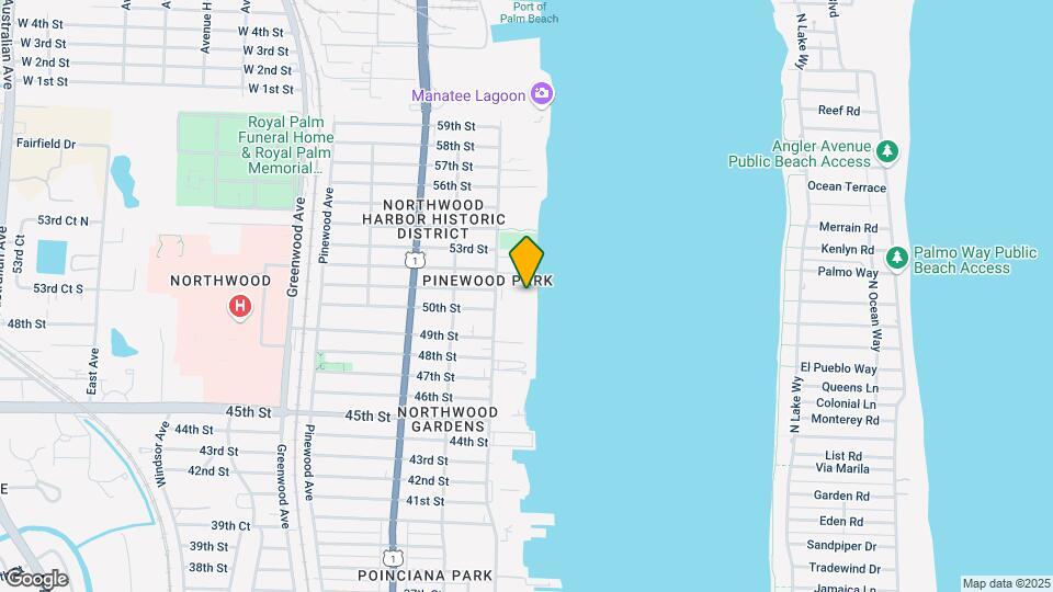 5200 N Flagler Dr, Unit 2004 Mapa y Detalles de la Ubicación