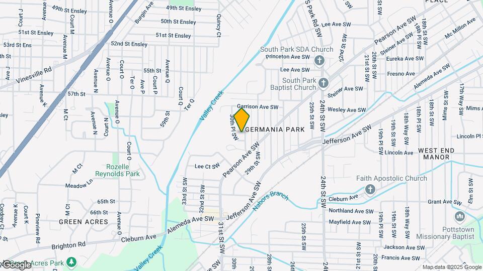 756 30th St SW Map and Location Details