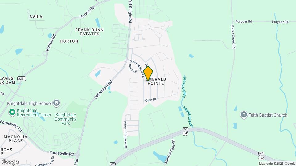 203 Zircon Ln Map and Location Details