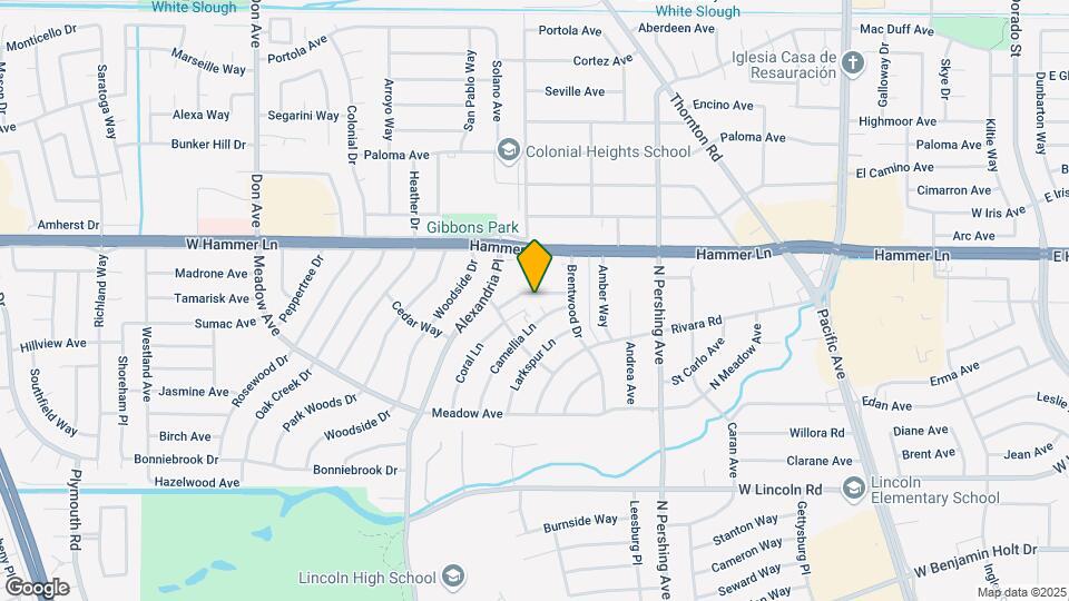 7714 Coral Ln Mapa y Detalles de la Ubicación