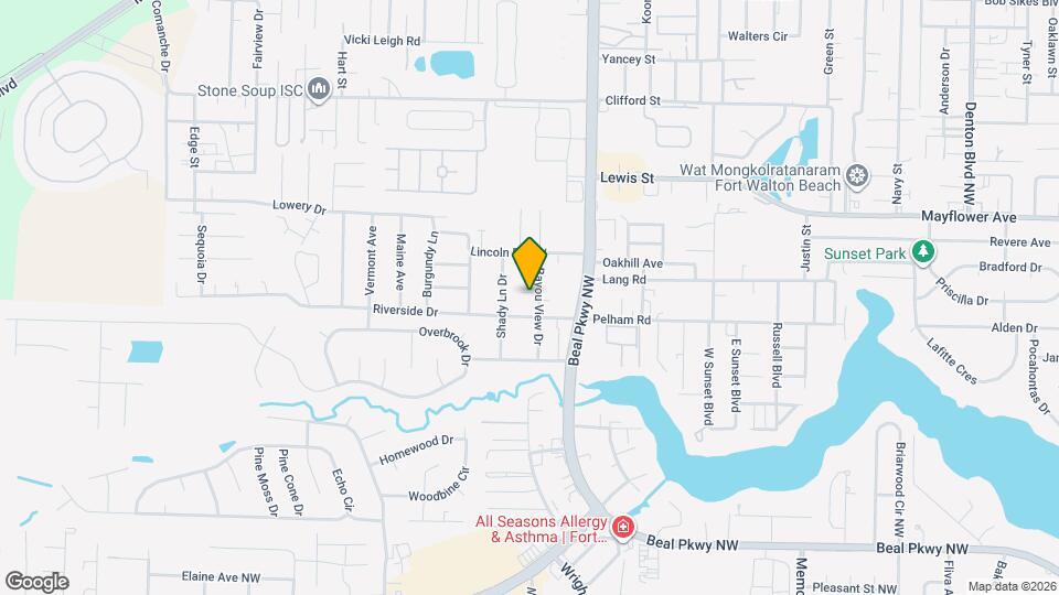 1804 Treeline Ct Map and Location Details