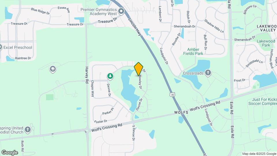 643 Hawley Dr Map and Location Details