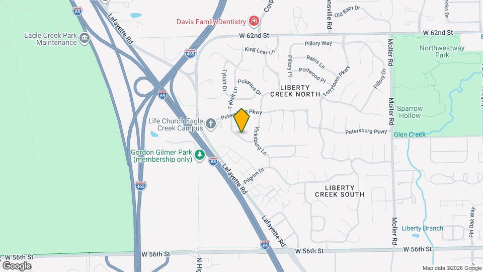 5851 Tybalt Ln Map and Location Details