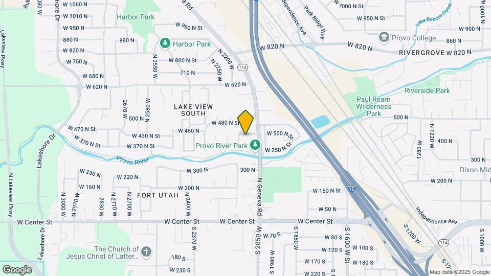 2115 W 450 N Map and Location Details