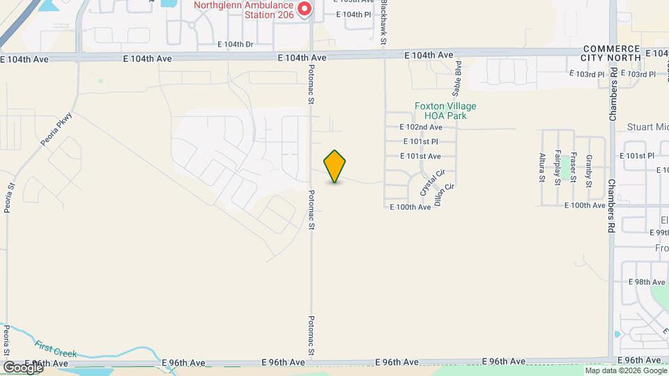 10023 Abilene St Mapa y Detalles de la Ubicación