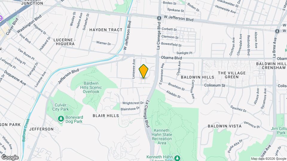 5866 Bowcroft St, Unit 3 Mapa y Detalles de la Ubicación