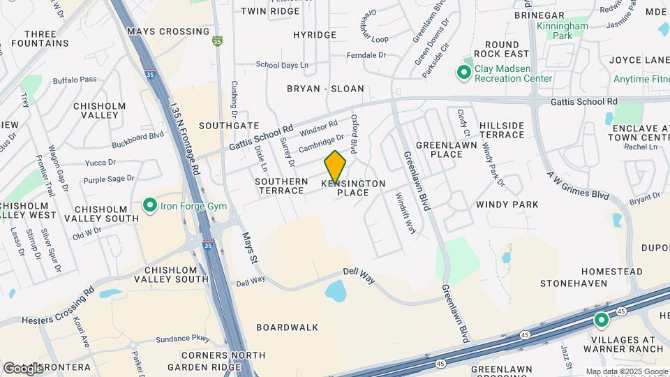 705 Dover Ln Map and Location Details