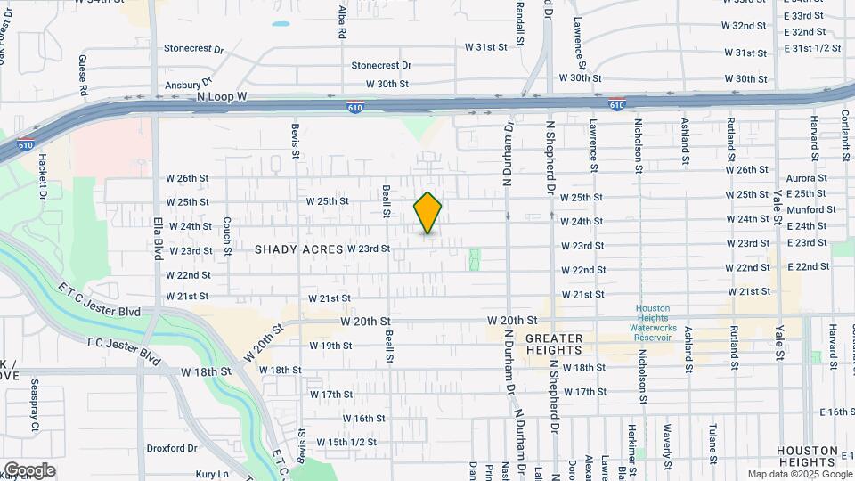 949 W 23rd St Map and Location Details