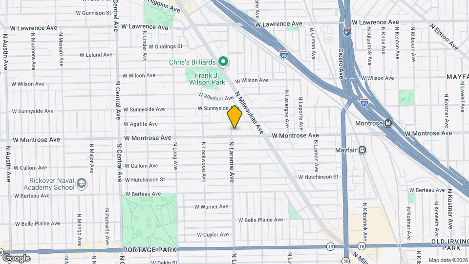 5162 W Montrose Ave, Unit 6 Map and Location Details